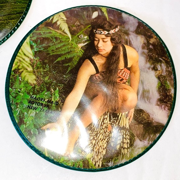 Vintage New Zealand Photo Coasters Set of 5 - Picture 7 of 10